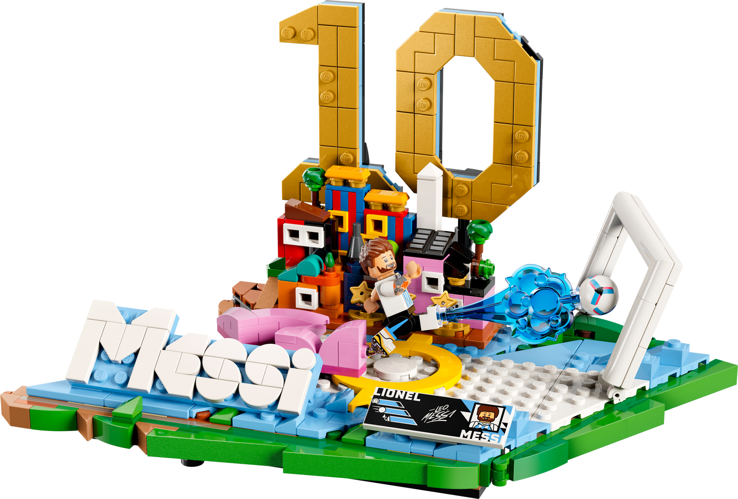LEGO Editions Sports 43011  2026 Messi Diorama