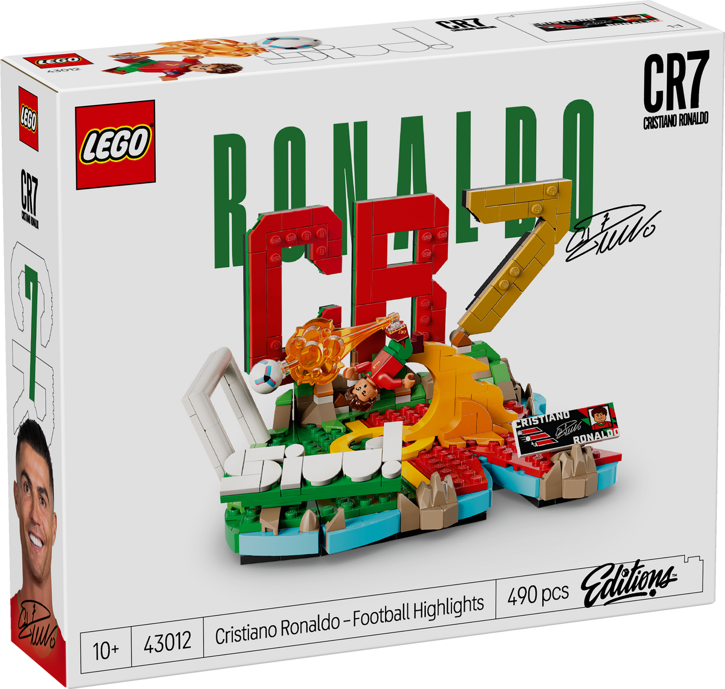 LEGO Editions Sports 43012  2026 Ronaldo Diorama