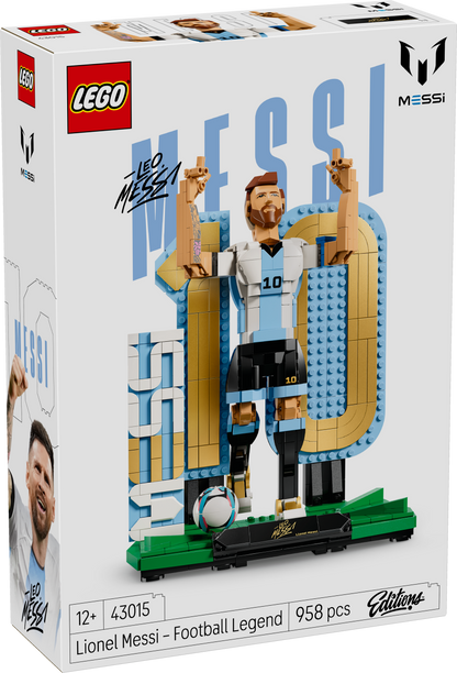 LEGO Editions Sports 43015 Special Edition S 2026 Messi Sculpture 2-in-1