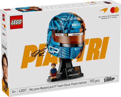 LEGO Editions Formula 1 43017 McLaren Mastercard F1® Team Oscar Piastri Helmet
