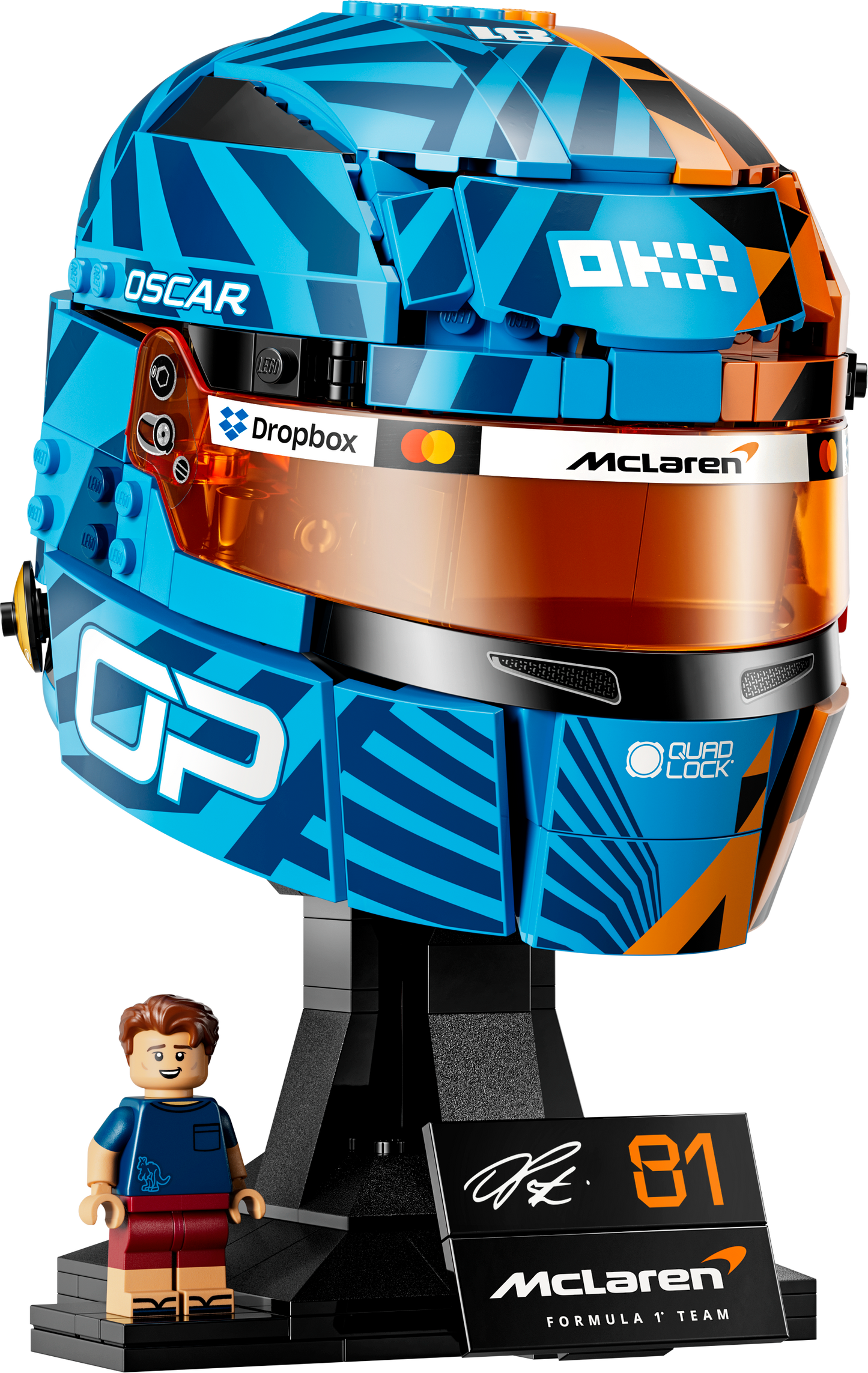 LEGO Editions Formula 1 43017 McLaren Mastercard F1® Team Oscar Piastri Helmet