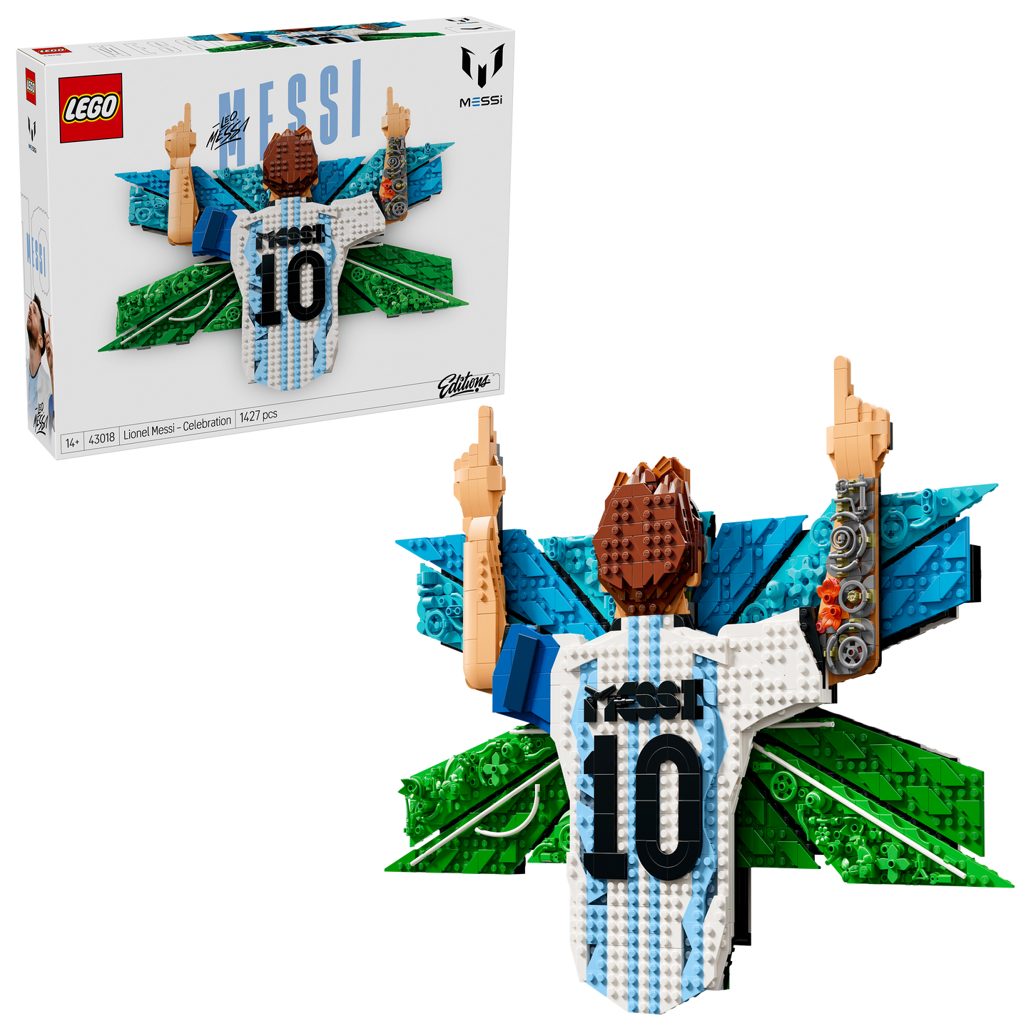 LEGO Editions Sports 43018 Messi Art