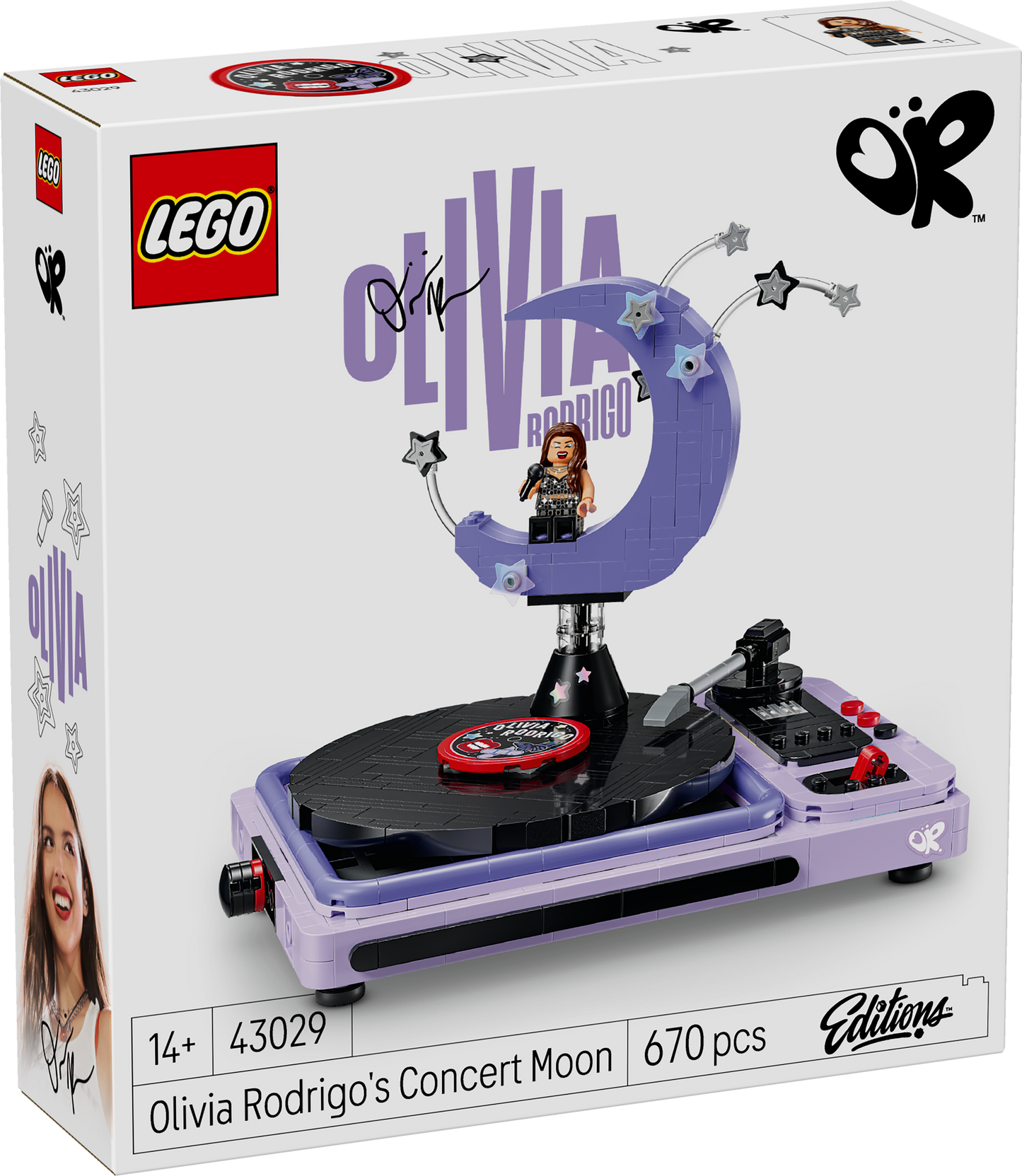 LEGO Editions Music 43029 Olivia Rodrigo's Concert Moon