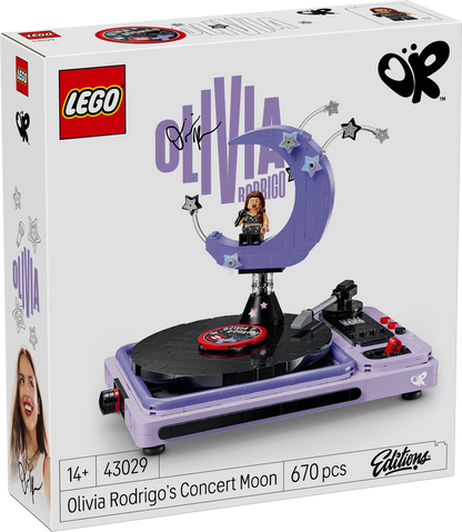 LEGO Editions Music 43029 Olivia Rodrigo's Concert Moon