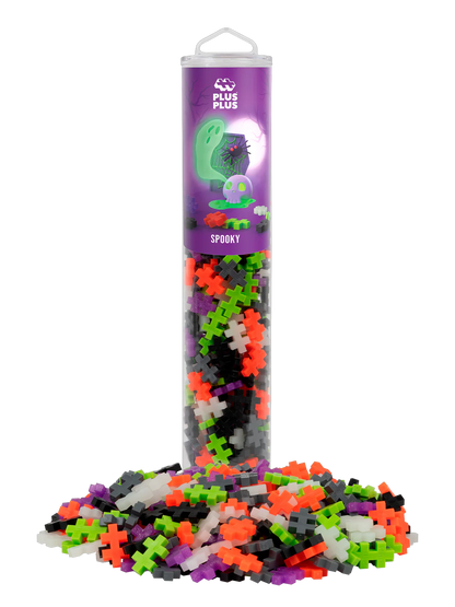 Plus Plus Tube 240pc - Spooky Mix
