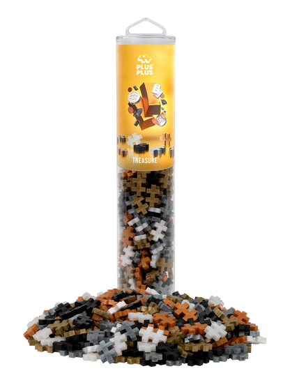 Plus Plus Tube 240pc - Treasure Mix