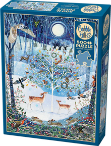 Cobble Hill Puzzles 500 Pieces Winter Woodland
