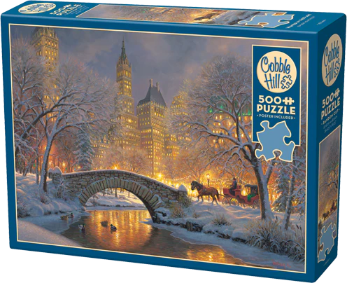 Cobble Hill Puzzles 500 Pieces Winter in the Park