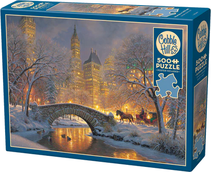 Cobble Hill Puzzles 500 Pieces Winter in the Park