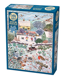 Cobble Hill Puzzles 500 Pieces Winter Holidays