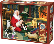 Cobble Hill Puzzles 275 Pieces Santa's Playtime