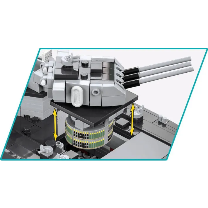 Cobi Battleship Missouri BB-6