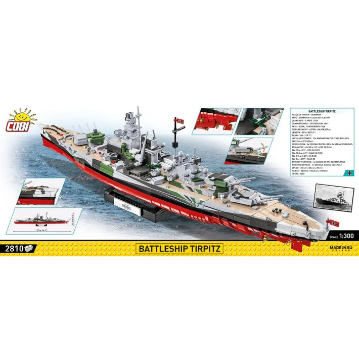 Cobi Battleship Tirpitz