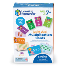 Learning Resources Visual Multiplication Flash Cards
