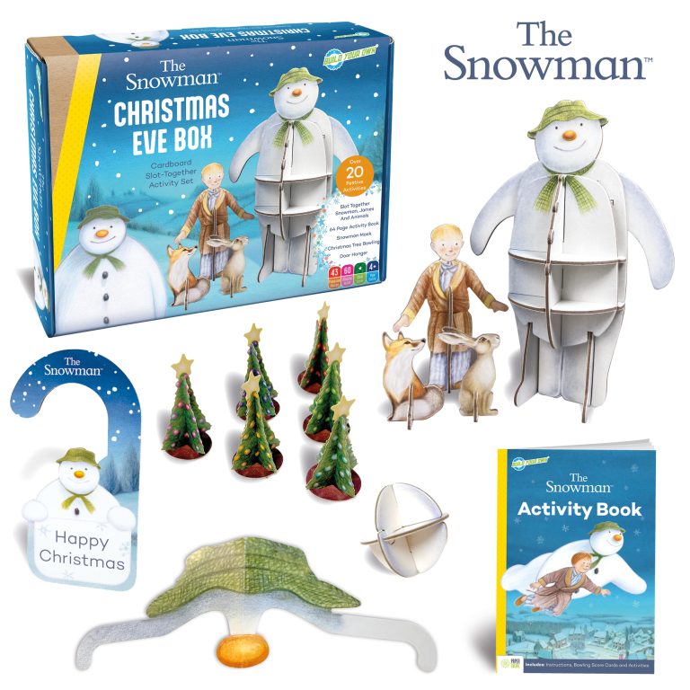Christmas Build The Snowman Eve Box