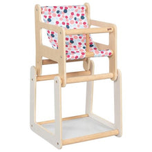 Goki Doll's High Chair With Table, 2In1