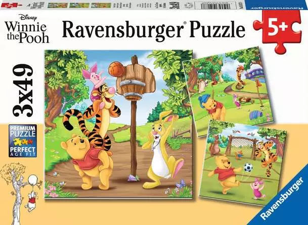 Ravensburger Winnie the Pooh 3 x 49pc