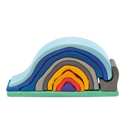 Gluckskafer Wooden Stacking Bonfire
