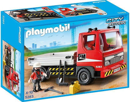 Playmobil 5283 Flatbed Construction Truck