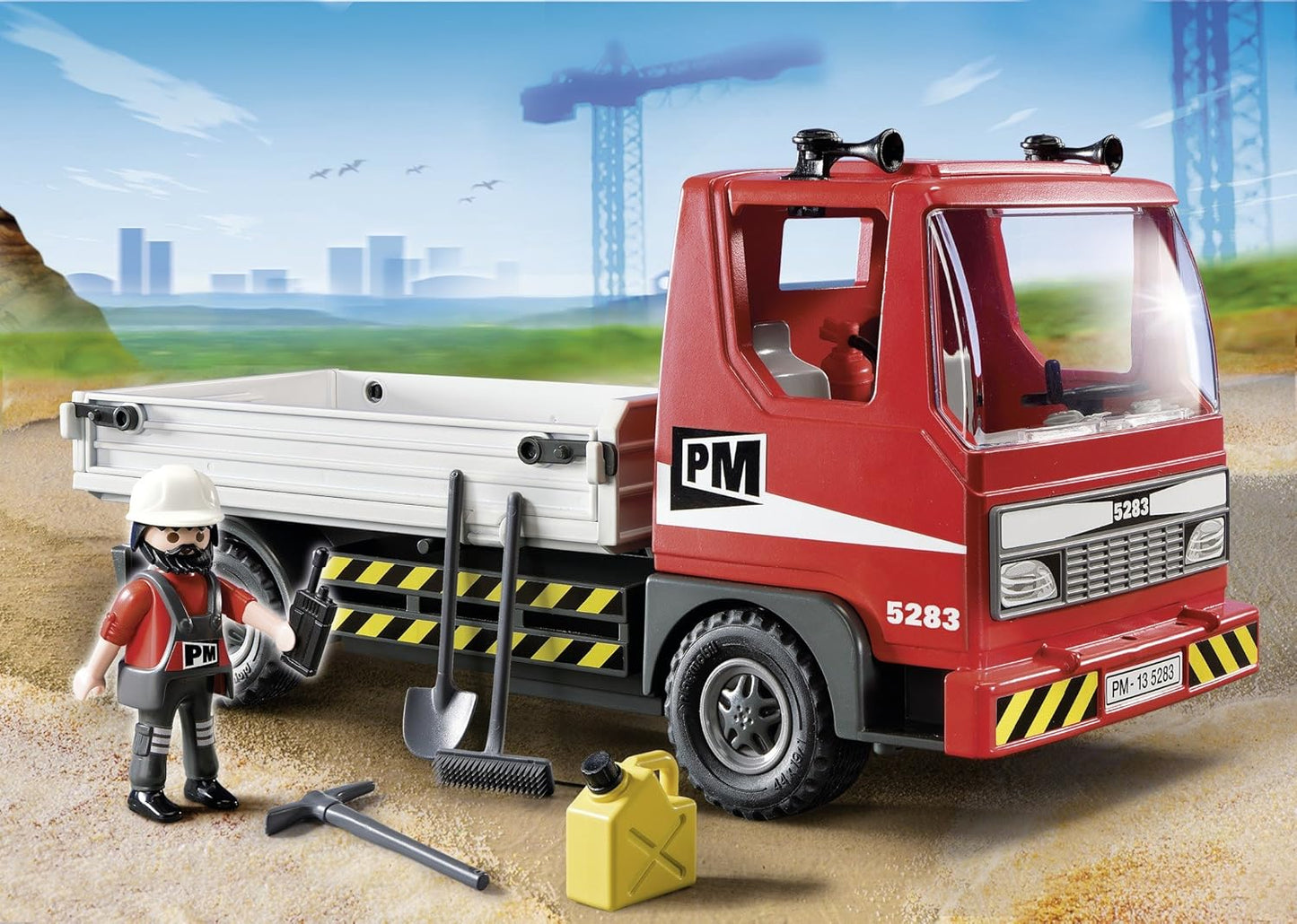 Playmobil 5283 Flatbed Construction Truck