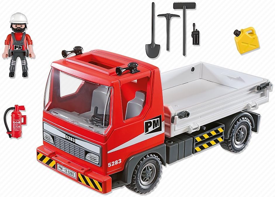 Playmobil 5283 Flatbed Construction Truck
