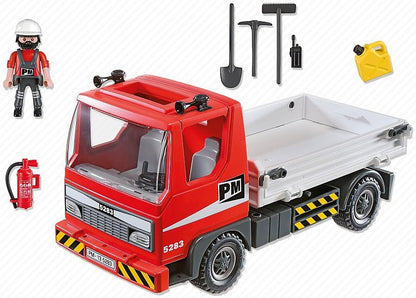 Playmobil 5283 Flatbed Construction Truck