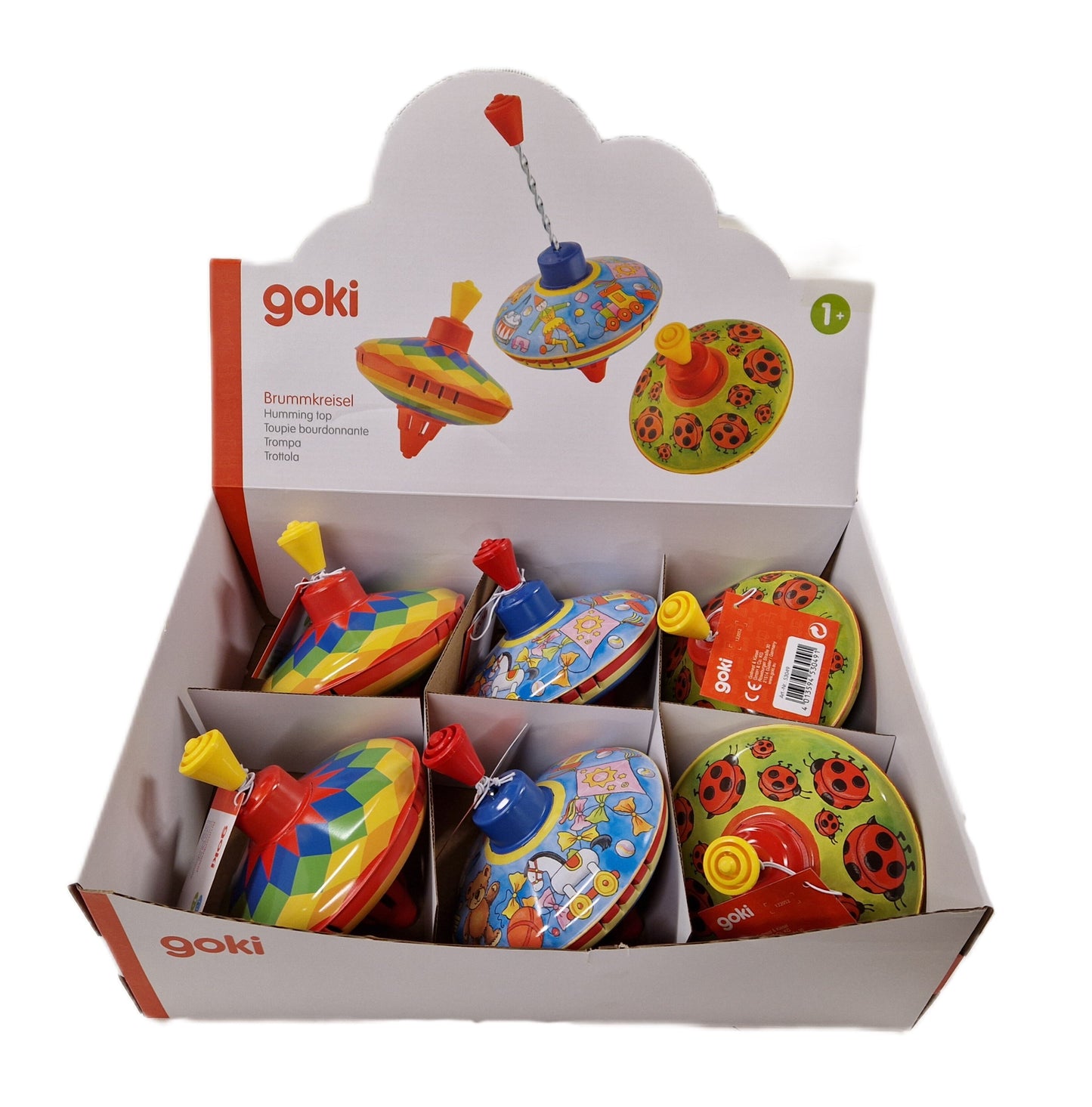 Goki Humming Top ( 1 Chosen at Random)