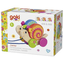 Goki Pull-Along Duo Snails - Willi And Milli