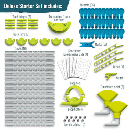Thames & Kosmos Gecko Run: Marble Run Deluxe Kit
