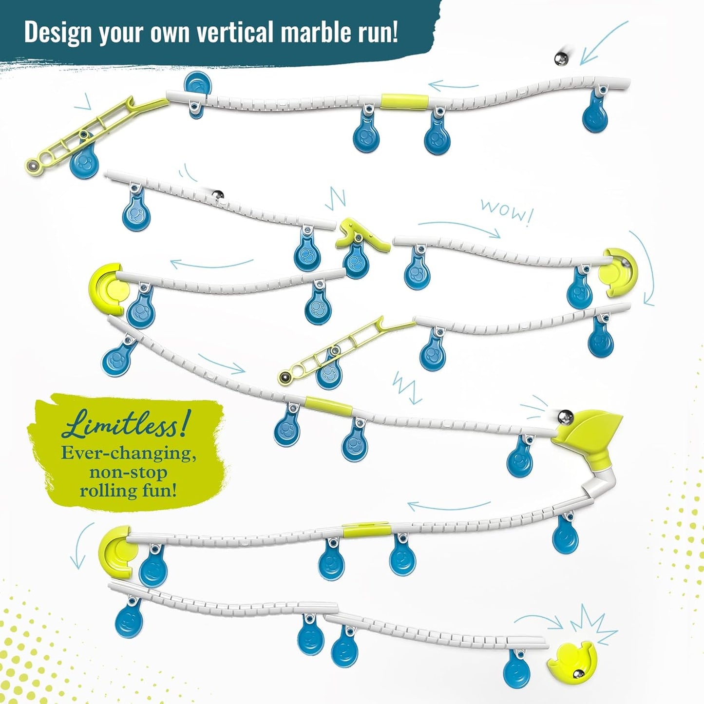 Thames & Kosmos Gecko Run: Marble Run Deluxe Kit