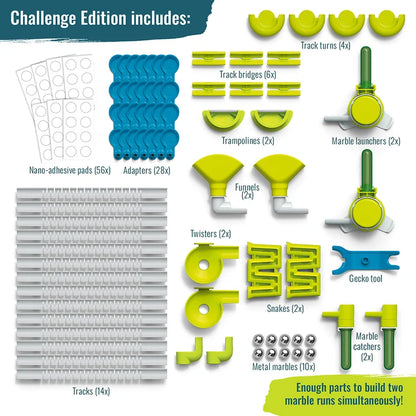 Thames & Kosmos Gecko Run: Marble Run Challenge Edition