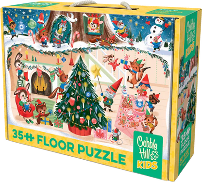 Cobble Hill 35 Piece Floor Puzzles Christmas Cheer