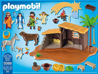 Playmobil 5588 History Nativity Stable with Manger