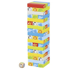 Goki Tumbling Tower With Animal Motifs