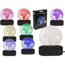 Out Of The Blue 3D-Lamp Globe With Usb-Cable In Gift Box