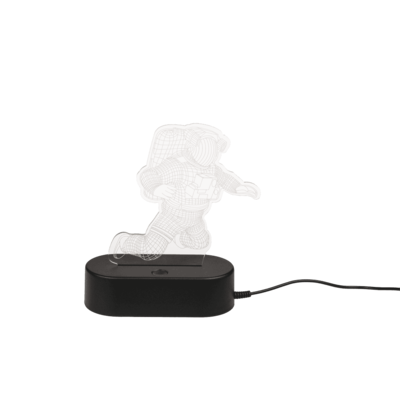 3D-Lamp Spaceman With Usb-Cable In Gift Box
