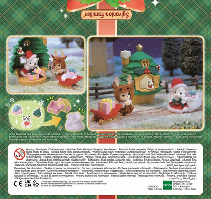 Sylvanian Families Baby Santa's Christmas Tree House