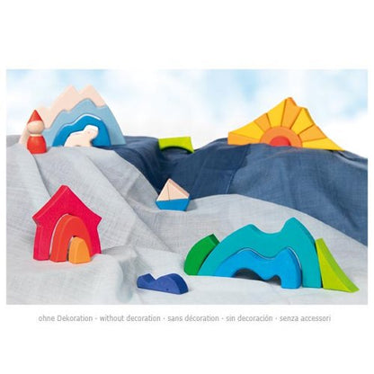 Goki Landscape Puzzle Little Polar Bear