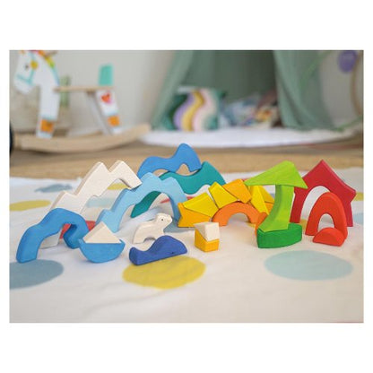 Goki Landscape Puzzle Little Polar Bear