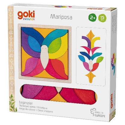 Goki Tile-Based Game, Butterfly Mariposa