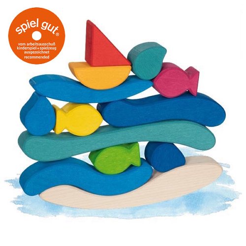 Goki Stacking Game, Water World