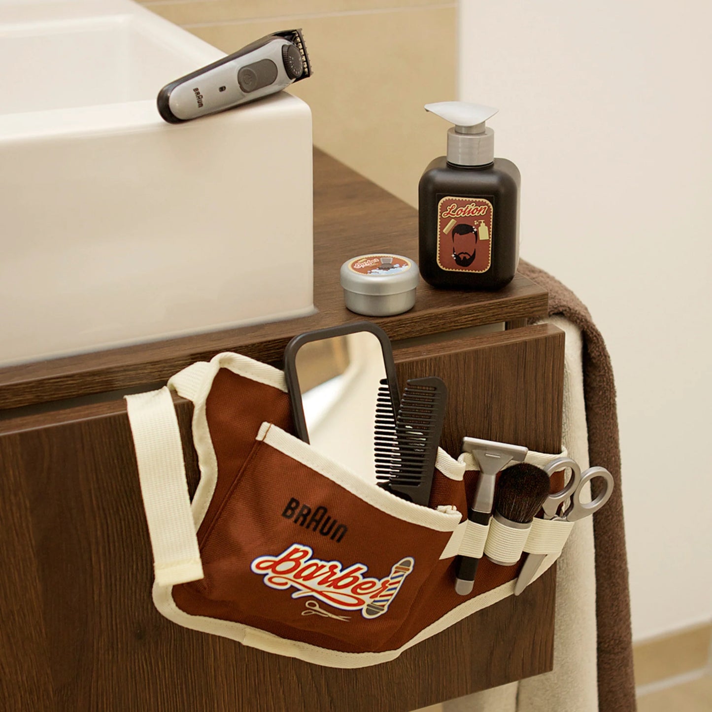 Klein Braun - Barber Belt With Accessories