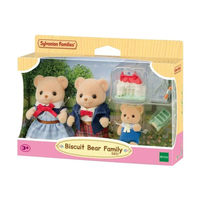 Sylvanian Families Biscuit Bear Family