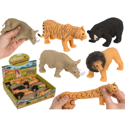 Out Of The Blue Stretchy Wild Animals Asst