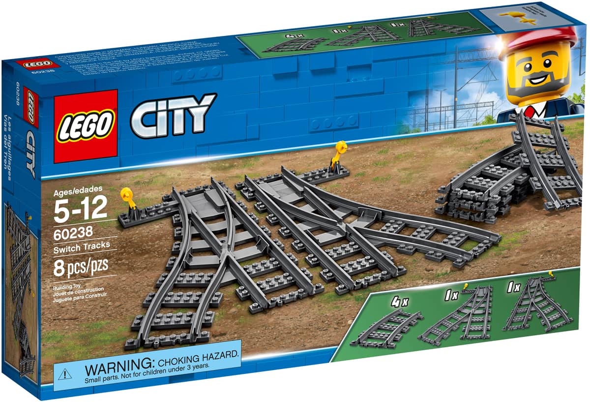 Lego City Trains 60238 Switch Tracks