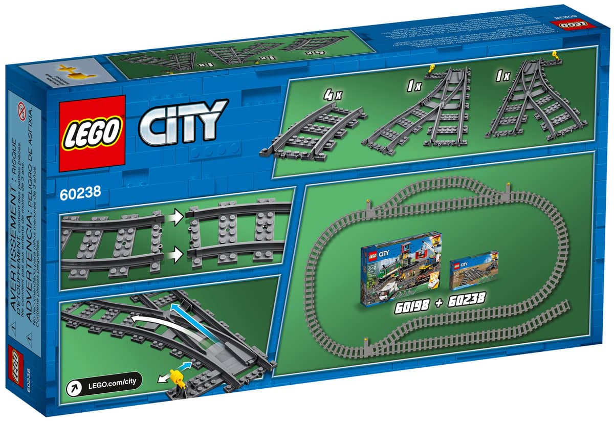Lego City Trains 60238 Switch Tracks