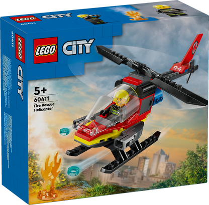 LEGO City 60411 Fire Rescue Helicopter