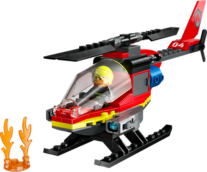 LEGO City 60411 Fire Rescue Helicopter
