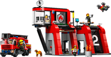 LEGO City 60414 Fire Station with Fire Truck