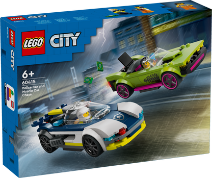 LEGO City 60415 Police Car and Muscle Car Chase